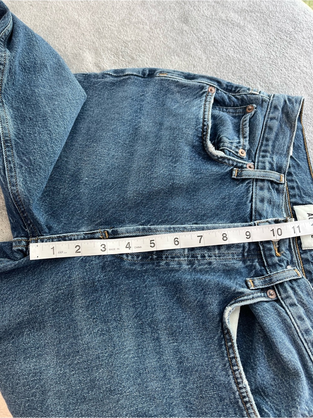 AGOLDE Riley Crop Straight High Rise In Control size 25 - Picture 5 of 7